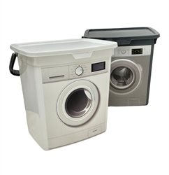 קופסה לאבקת כביסה פלסטיק 5 ליטר
